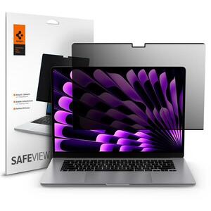 Spigen SafeView Privacy Filter 1 Pack MacBook Air 15" M2 2023/M4 2025 kép
