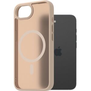 AlzaGuard iPhone 16e / 17e Magsafe homok sárga matt tok kép
