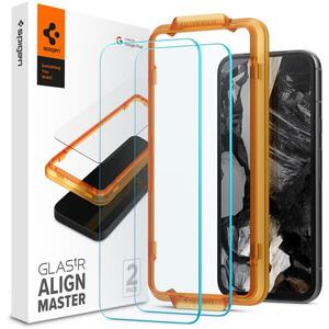 Spigen Glass tR AlignMaster 2 Pack Google Pixel 8a üvegfólia kép