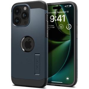 Spigen Tough Armor Metal Slate iPhone 15 Pro Max MagSafe tok kép