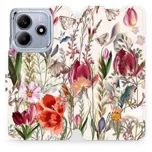Mobiwear Xiaomi Redmi Note 14 5G rét mintás flipes tok kép