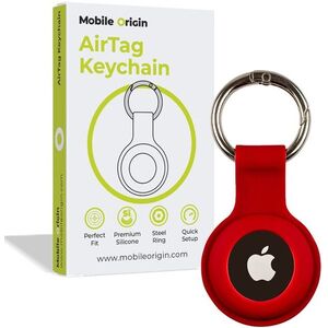 Mobile Origin Airtag KeyChain, red kép