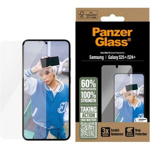 PanzerGlass Samsung Galaxy S25+ / S24+ üvegfólia + felhelyező keret kép
