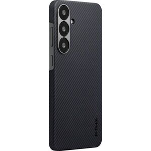 Pitaka UltraSlim Case Black/Grey Twill Samsung Galaxy S25 tok kép