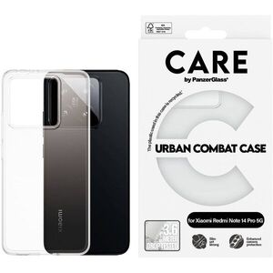 PanzerGlass CARE Urban Combat Xiaomi Redmi Note 14 Pro 5G átlátszó tok kép
