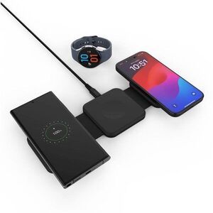 FIXED Flex Samsung 15W+3W+15W, fekete kép
