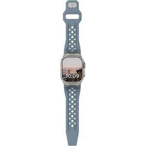 UAG Monarch Strap Apple Watch 49mm / 45mm / 44mm / 42mm szíj - Cloud Blue Titanium kép