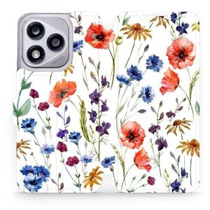 Mobiwear Honor 400 Lite flip tok - mezei virágok kép