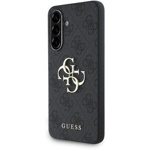 Guess PU 4G Metal Logo Samsung Galaxy A36 szürke tok kép