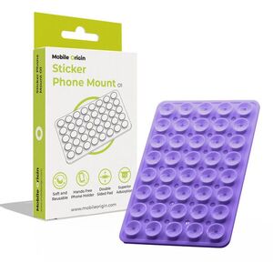 Mobile Origin Sticker Phone Mount O1 Purple kép