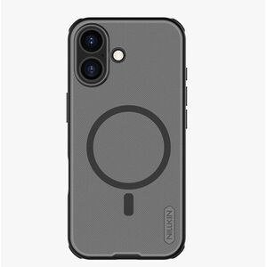 Nillkin Super Frosted PRO Apple iPhone 17 átlátszó fekete mágneses tok kép