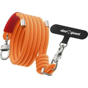 AlzaGuard Universal Adjustable Lanyard - narancssárga kép
