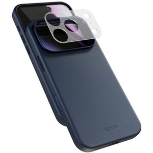 Epico Leather Pro Mag+ tok iPhone 17 Pro Max Qi2 és MagSafe kompatibilis, kék kép