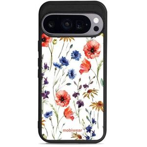 Mobiwear Glossy Google Pixel 9 virágok fényes tok kép