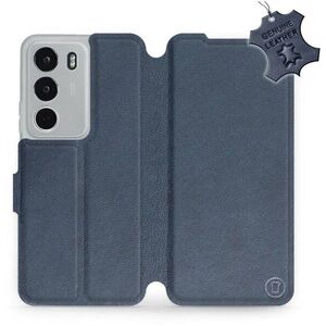 Mobiwear Flip Realme C71 kék bőrtok kép