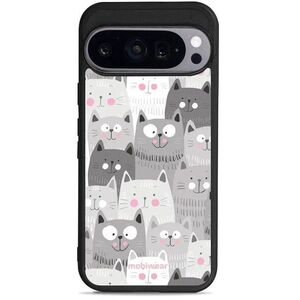 Mobiwear Glossy Google Pixel 9 cicák fényes tok kép