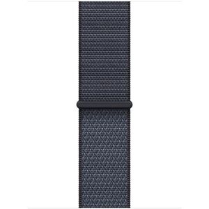 Apple Watch 42 mm sportszíj, tépőzáras - acélkék kép