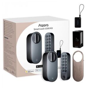 AQARA Smart Lock U200 Kit - Rev 2025, fekete kép