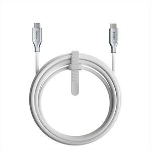 Nomad Kevlar Cable USB-C to USB-C 3, 0 m, White kép