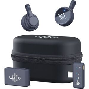 LUUCCO AirWave Pro K2 Combo Wireless Lavalier Microphone Set kép