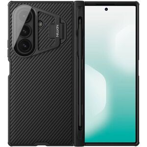 Nillkin CamShield Prop Pen Slot (Transparent Lens) Samsung Galaxy Z Fold 7 fekete tok kép