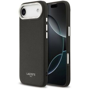 Lacoste PU Leather Champs Elysees iPhone Air fekete MagSafe tok kép
