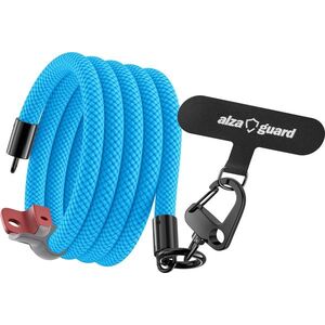 AlzaGuard Universal Lanyard Essential Long - világoskék kép