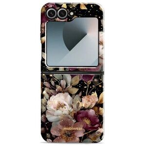 Mobiwear Elite Pro Samsung Galaxy Z Flip 7 FE virágok ellenálló tok kép