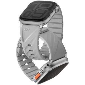 UNIQ Fluo Apple Watch 49 / 46 / 45 / 44 / 42 / 41 / 40 mm szíj - Mist Grey kép