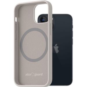 AlzaGuard iPhone 13 Mini fehér szilikon MagSafe tok kép