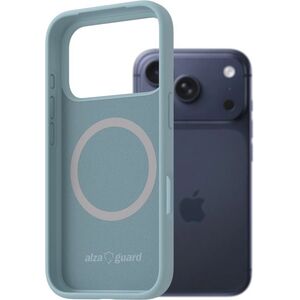 AlzaGuard iPhone 17 Pro Max világoskék szilikon Magsafe tok kép