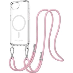 AlzaGuard Luxe Detach Lanyard Case Compatible with MagSafe for iPhone 16e / 17e rózsaszín tok kép
