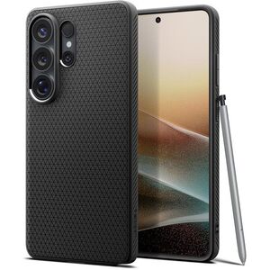Spigen Liquid Air Matte Black Samsung Galaxy S26 Ultra tok kép