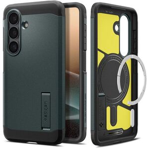 Spigen Tough Armor MagSafe Abyss Green Samsung Galaxy S26+ tok kép