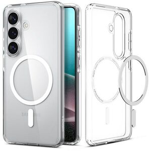 Spigen Ultra Hybrid MagSafe Clear White Samsung Galaxy S26+ tok kép