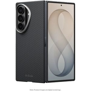 Pitaka Edge Case Full Set With Screen Protector Black/Grey Samsung Galaxy Z Fold 8 Ultra tok kép