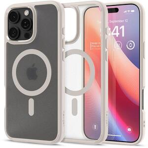 Spigen Ultra Hybrid MagSafe Frost Natural Titanium iPhone 16 Pro Max tok kép