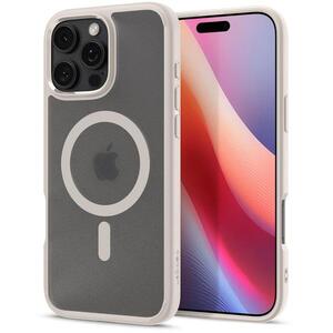 Spigen Ultra Hybrid MagSafe Frost Natural Titanium iPhone 16 Pro tok kép