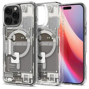 Spigen Ultra Hybrid MagSafe Zero One Natural Titanium iPhone 16 Pro tok kép