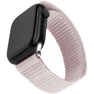 FIXED Nylon Sporty Strap Apple Watch 42/44/45mm - rozéarany kép