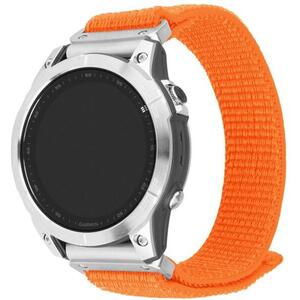 FIXED Nylon Sporty Strap Garmin QuickFit 26mm - narancsszín kép