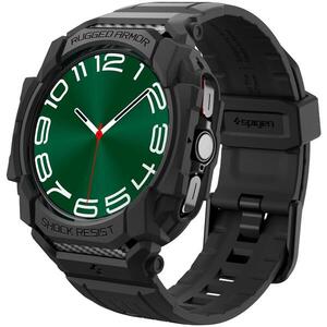Spigen Rugged Armor Pro Matte black Samsung Galaxy Watch Ultra kép