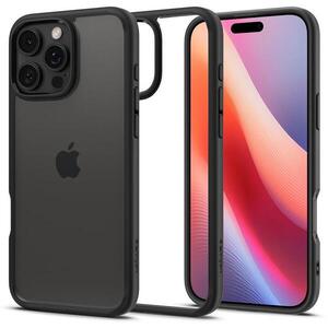 Spigen Ultra Hybrid Matte Black iPhone 16 Pro tok kép