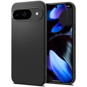 Spigen Liquid Air Matte Black Google Pixel 9 Pro/Pixel 9 tok kép