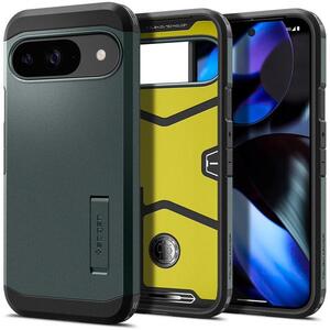 Spigen Tough Armour Abyss Green Google Pixel 9 Pro/Pixel 9 tok kép