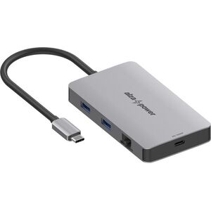 AlzaPower Metal USB-C Dock Station 7in1 Dual Screen - asztroszürke kép