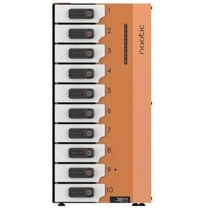 PORT NAOTIC Tabisafe S10, USB-C, töltőszekrény 10 okostelefonhoz 7" méretig kép