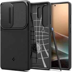 Spigen Optik Armor Black Samsung Galaxy S 2025 Ultra tok kép