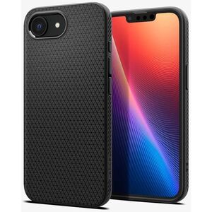 Spigen Liquid Air Marble Gray iPhone 17e/16e tok kép
