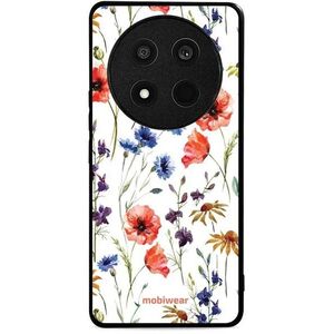 Mobiwear Glossy Honor Magic7 Lite 5G virágok fényes tok kép